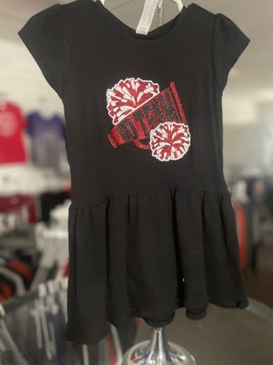 Rabbit Skins Toddler Baby Rib Dress 5323 2 Black