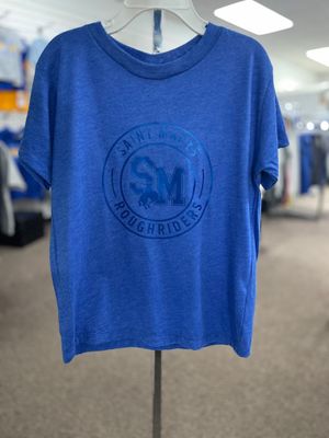 BELLA + CANVAS Toddler Triblend Tee 3413T True Royal Triblend 5T