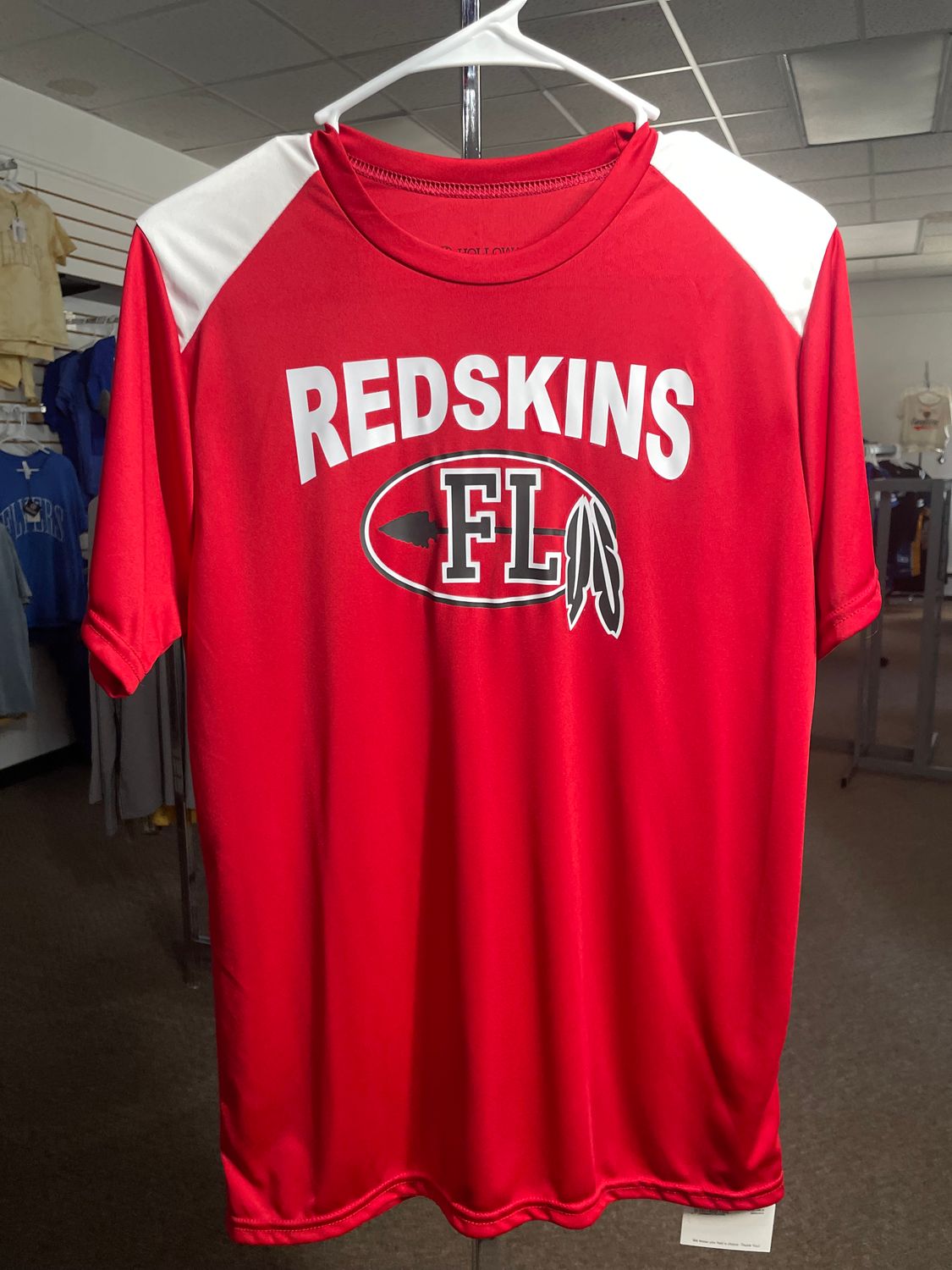 Holloway Youth Momentum Team Tee 223601 SCARLET/WHITE XL