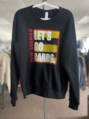 BELLA + CANVAS Youth Sponge Fleece Crewneck Sweatshirt 3901Y Black M