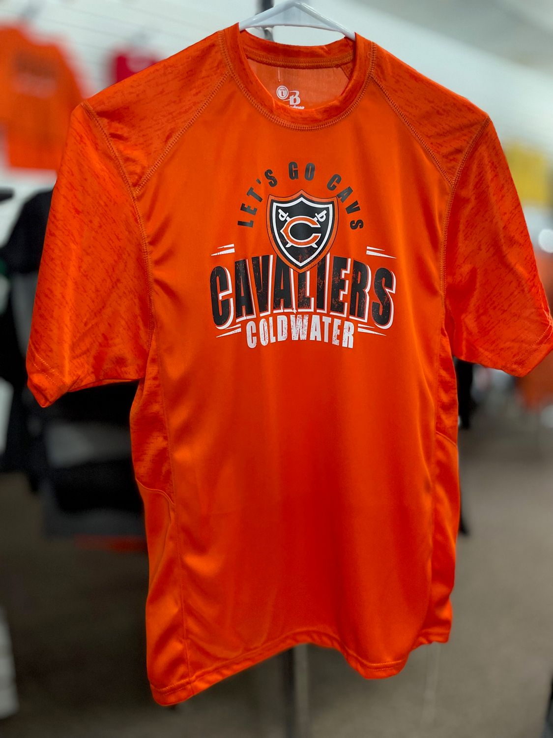 Badger Sport Tonal Blend Youth Panel Tee 217800 Burnt Orange/Burnt Orange Tonal Blend L