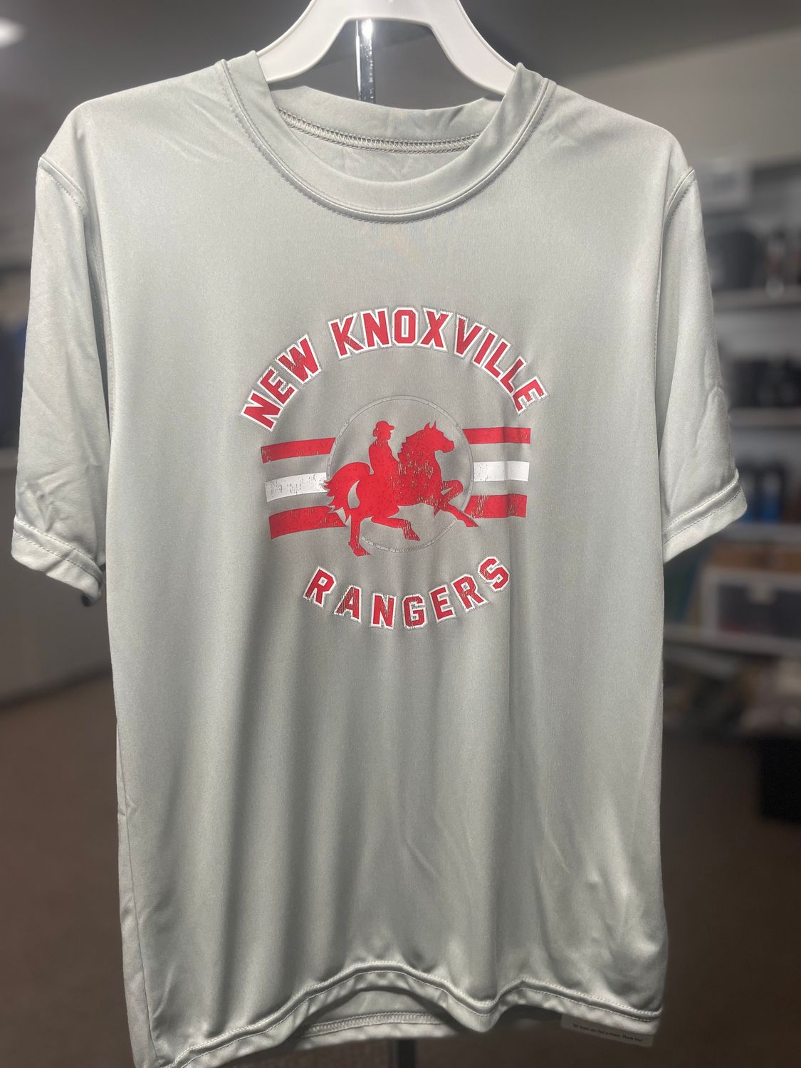 Holloway Youth Momentum Tee 222819 SILVER M