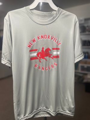 Holloway Youth Momentum Tee 222819 SILVER M