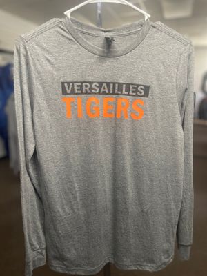 District® Youth Perfect Tri® Long Sleeve Tee DT132Y Grey Frost L