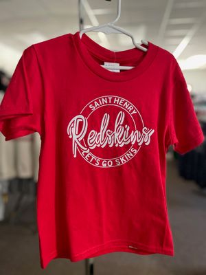 Port &amp; Company® Youth Fan Favorite Tee. PC450Y Bright Red XS