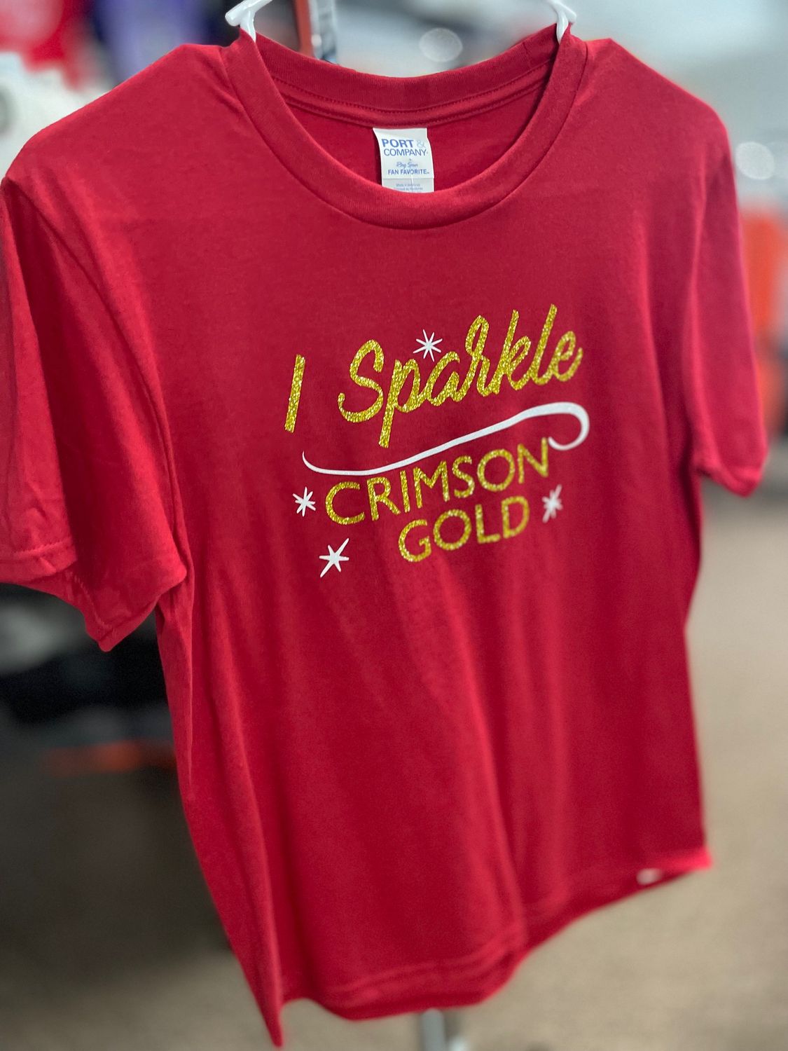 Port &amp; Company® Youth Fan Favorite Tee. PC450Y Team Cardinal L