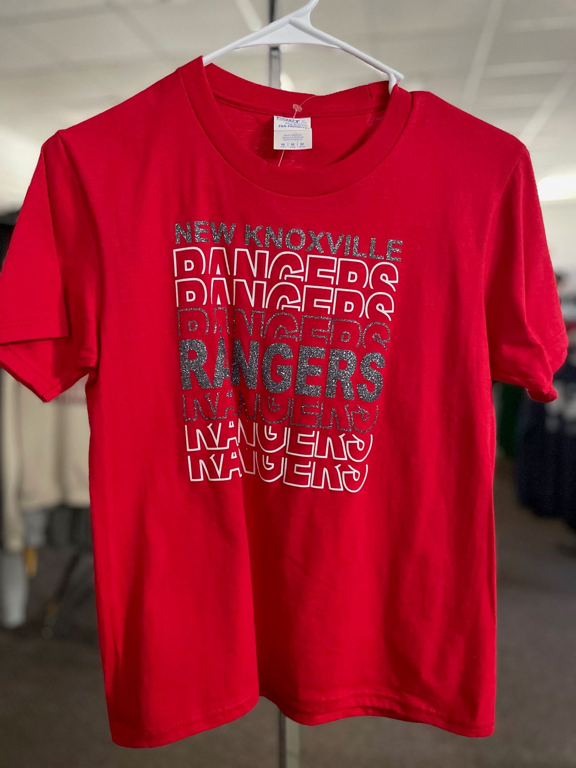 Port &amp; Company® Youth Fan Favorite Tee. PC450Y Bright Red M