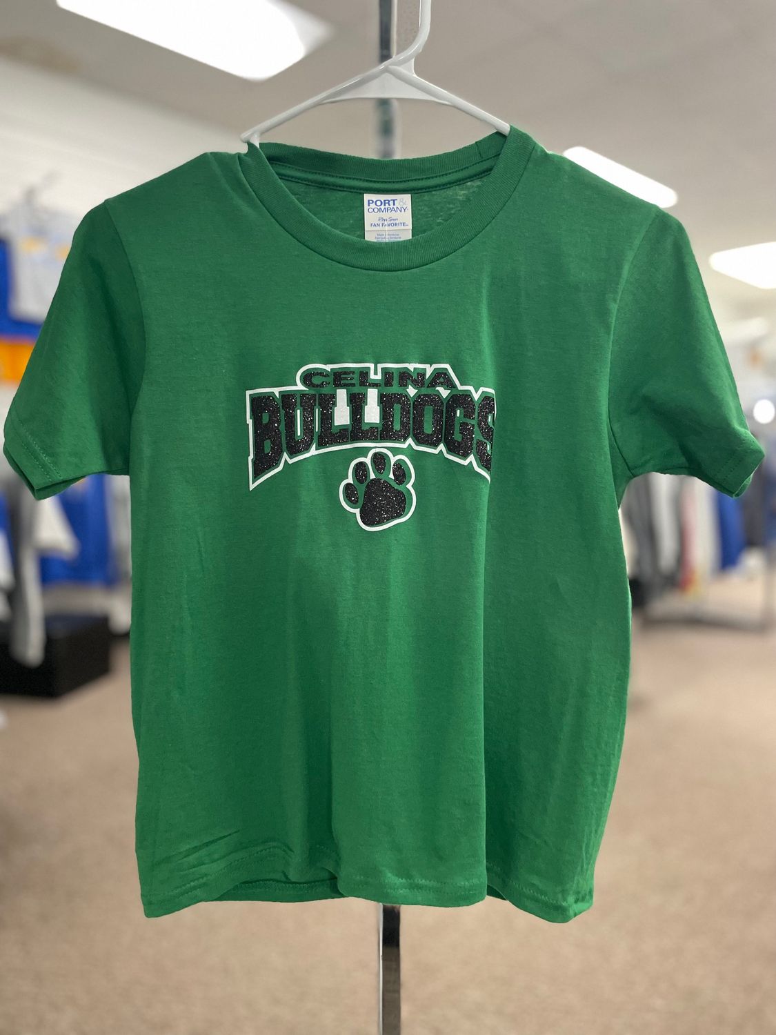 Port &amp; Company® Youth Fan Favorite Tee. PC450Y Athletic Kelly S