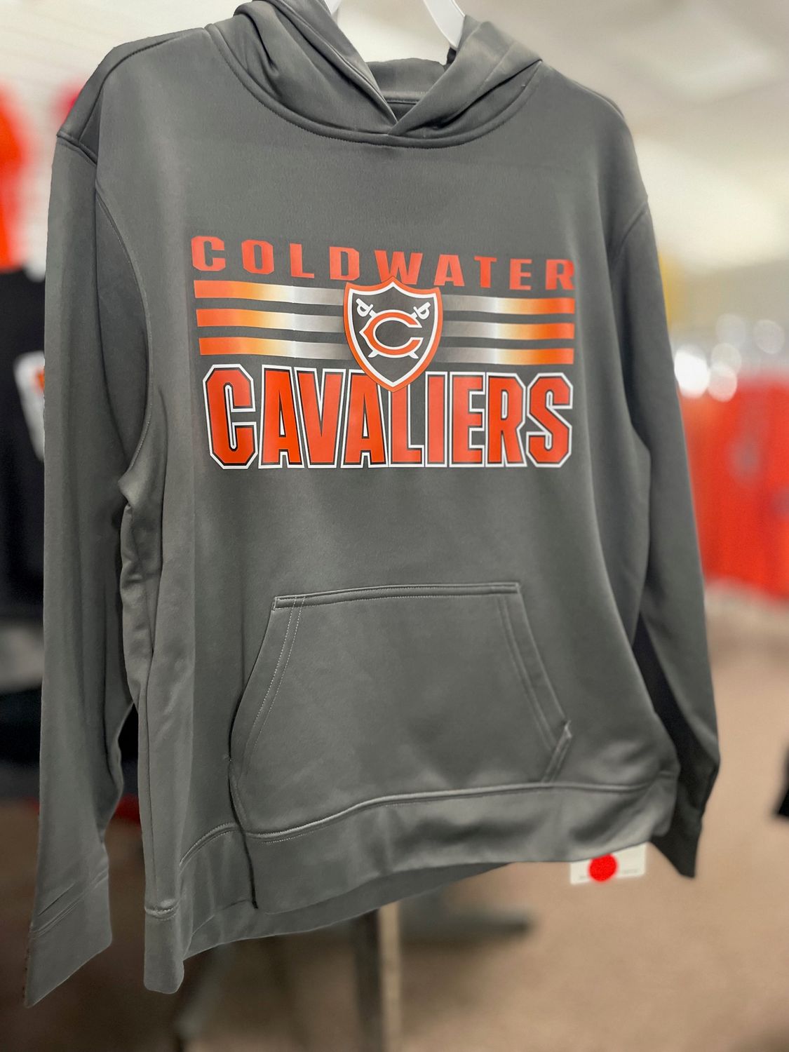 Sport-Tek® Youth Sport-Wick® Fleece Hooded Pullover. YST244 Dark Smoke Grey M