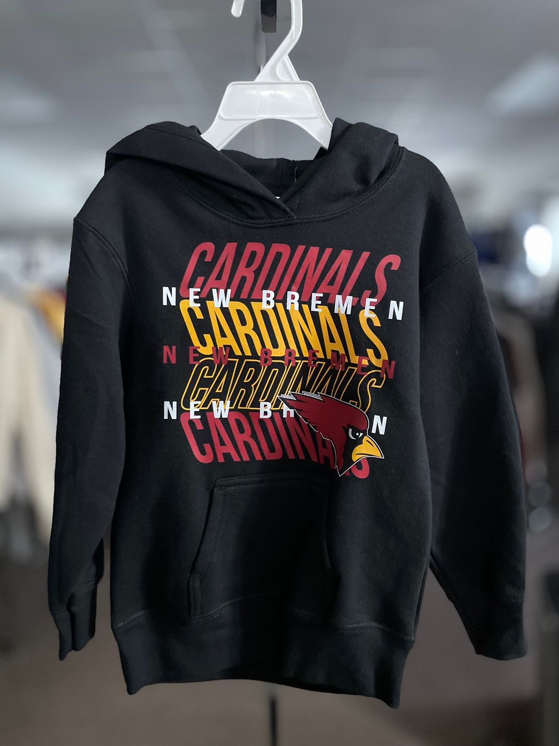 Port &amp; Company® Youth Fan Favorite Fleece Pullover Hooded Sweatshirt. PC850YH Jet Black XS