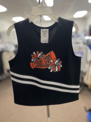 Girls Cheer Squad Shell 6924 BLACK/BLACK/WHITE S