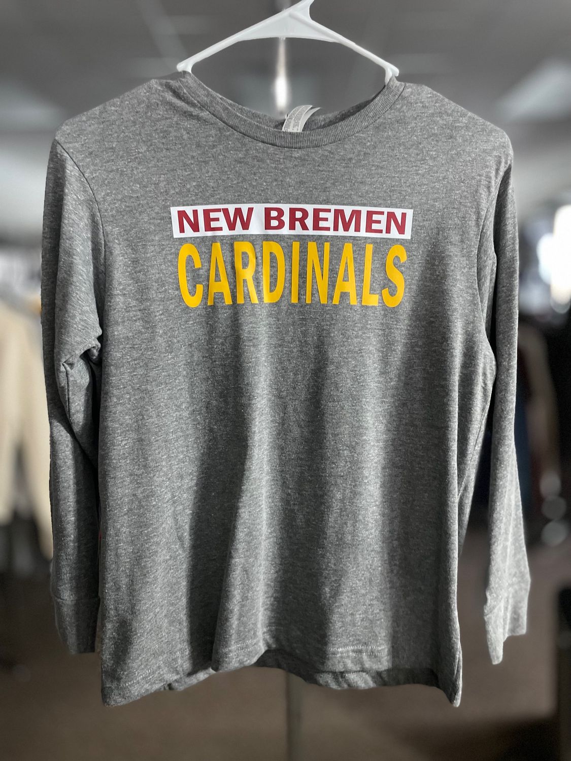 LAT Youth Fine Jersey Long Sleeve Tee 6201 Granite Heather M