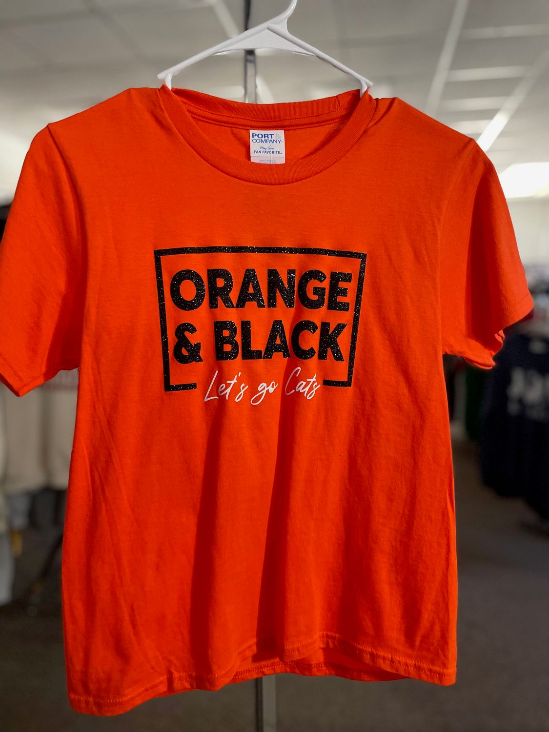 Port &amp; Company® Fan Favorite Tee. PC450 Orange M