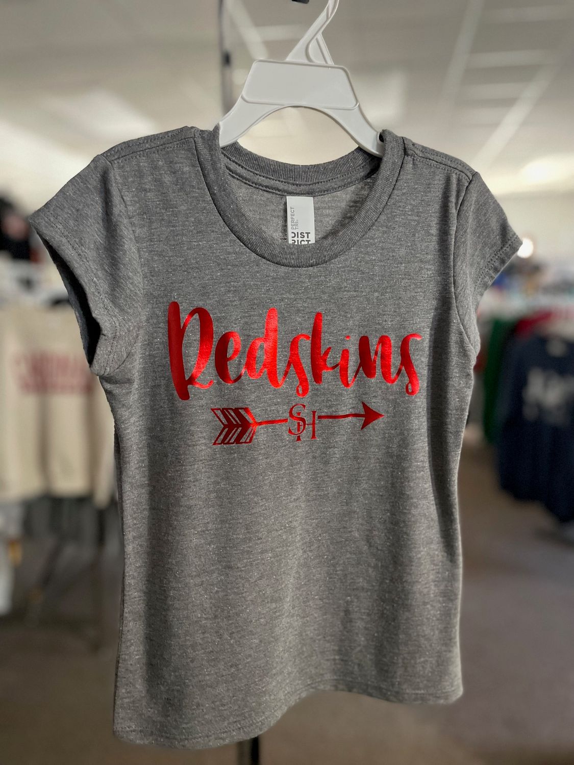 District ® Girls Perfect Tri ® Tee DT130YG Grey Frost XS