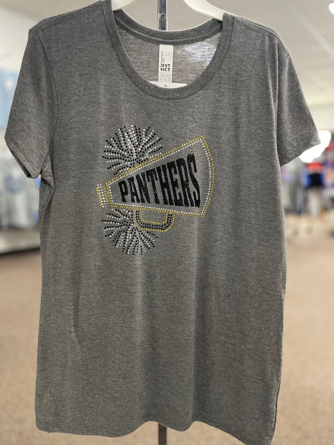 District ® Girls Perfect Tri ® Tee DT130YG Grey Frost XL