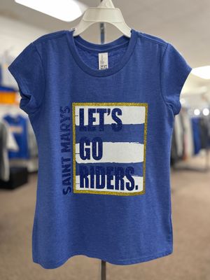 District ® Girls Very Important Tee ® .DT6001YG Royal Frost S