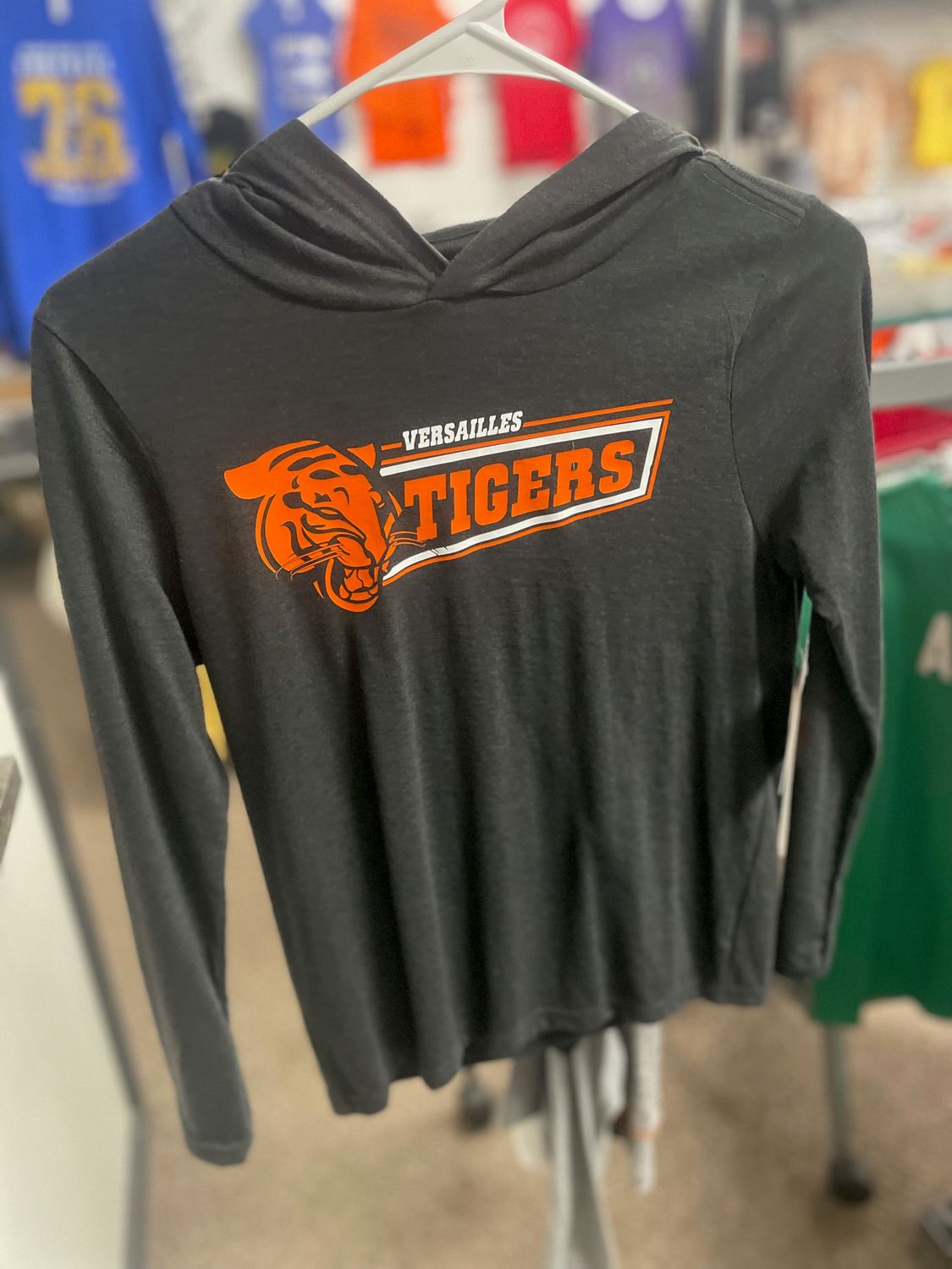 District ® Youth Perfect Tri ® Long Sleeve Hoodie DT139Y Black Frost M