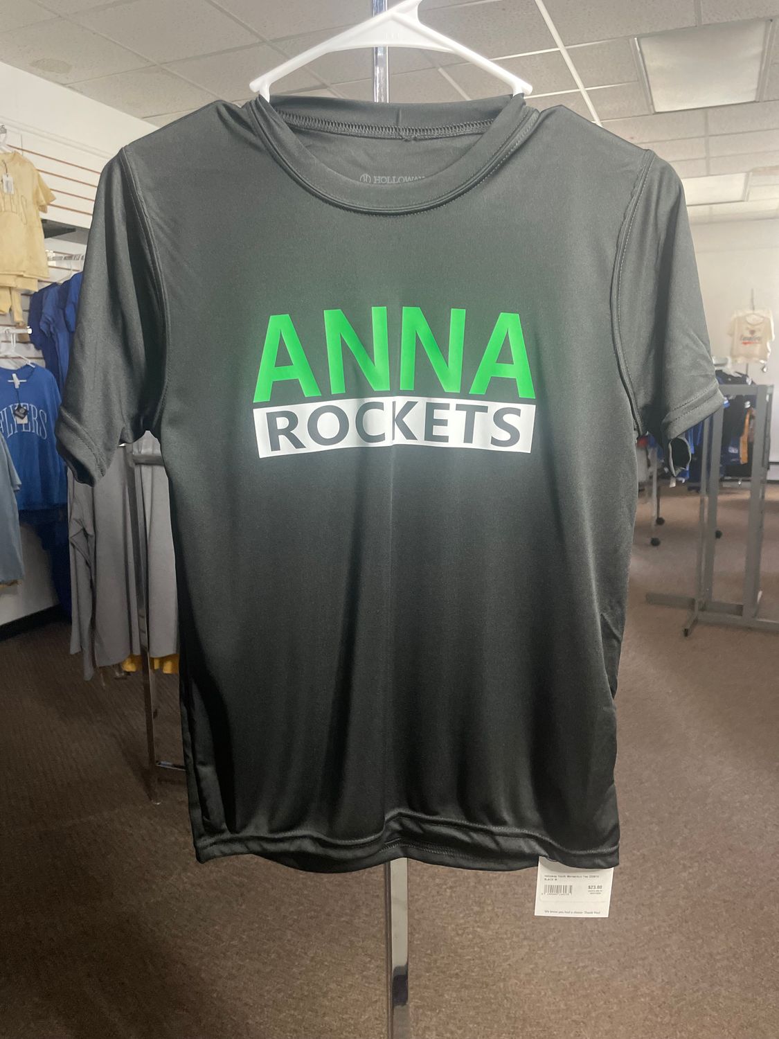 Holloway Youth Momentum Tee 222819 BLACK M