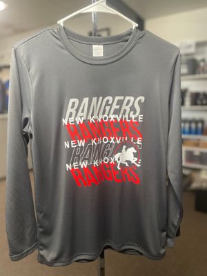 Sport-Tek® Youth Long Sleeve PosiCharge® Competitor™ Tee. YST350LS Iron Grey L