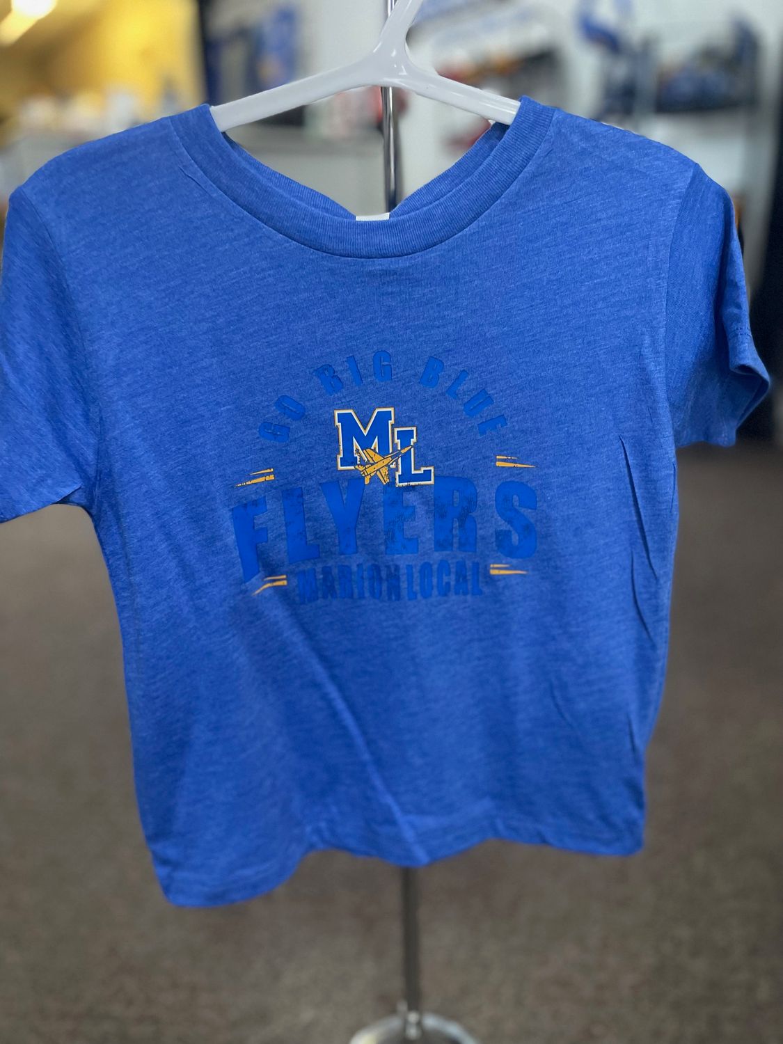 BELLA + CANVAS Toddler Triblend Tee - 3413T - True Royal Triblend - 4T