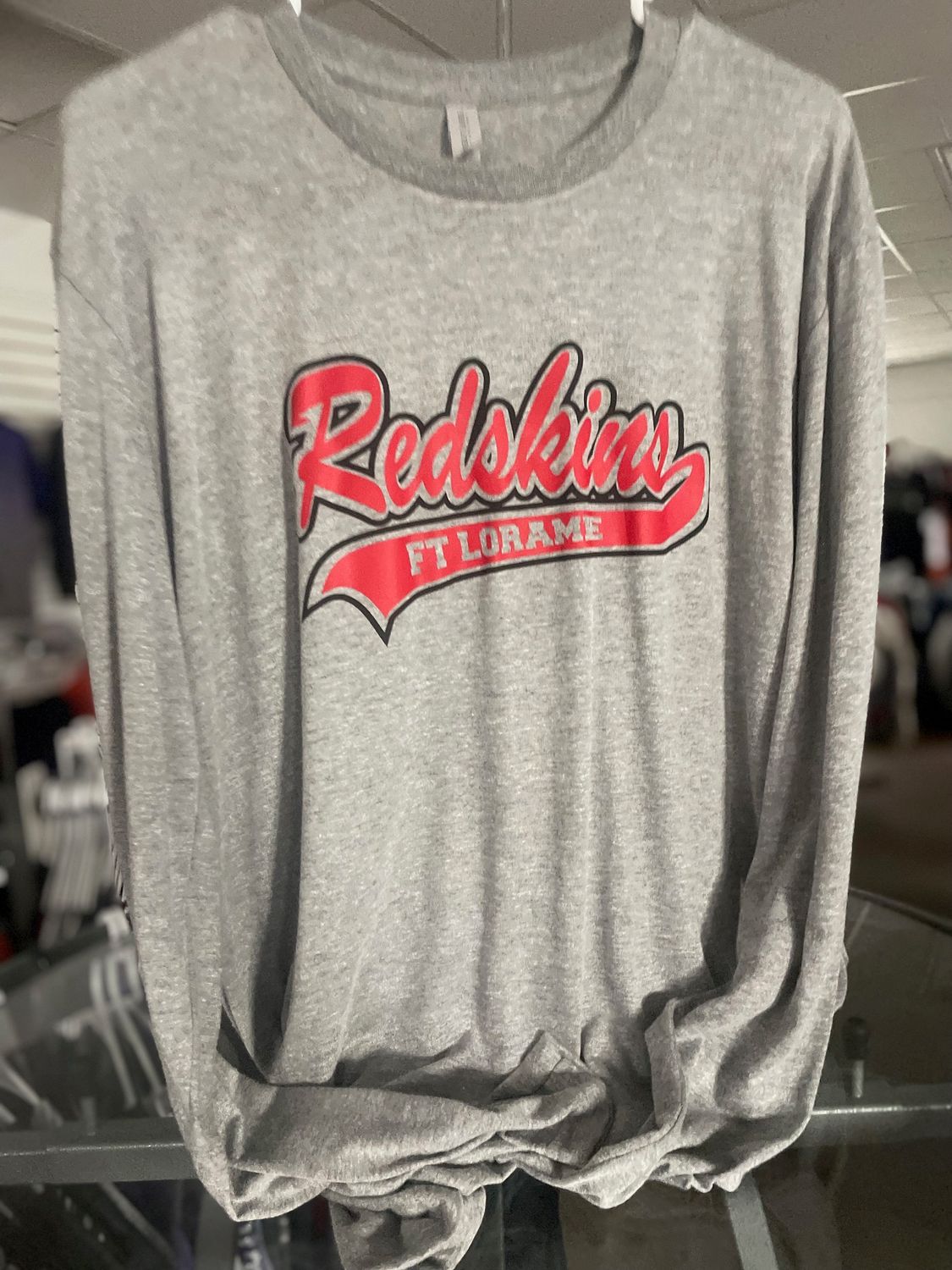 Next Level Apparel® Cotton Long Sleeve Tee. NL3601 - GREY - L