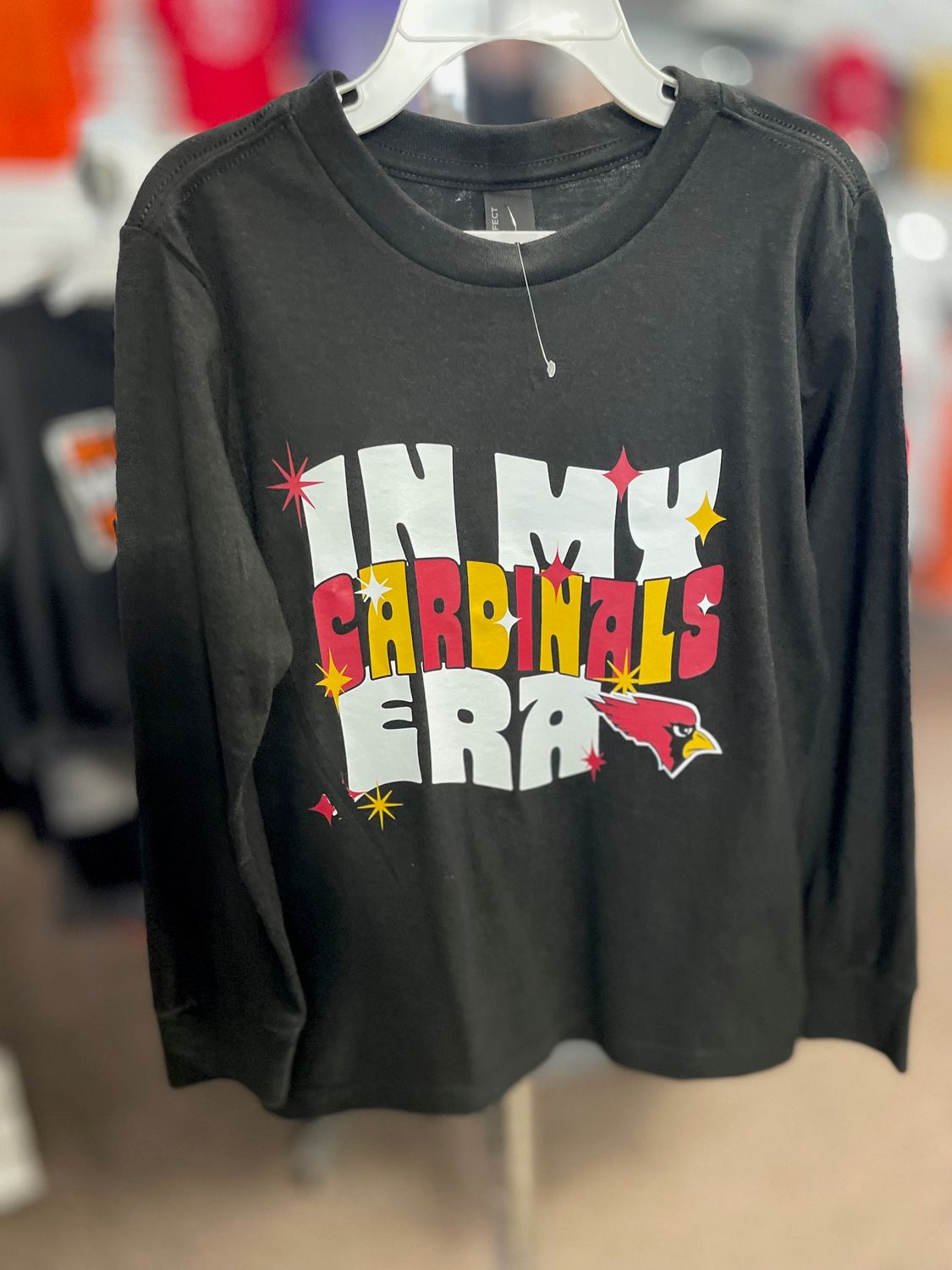 Small Printing Blemish - AS IS - District® Youth Perfect Tri® Long Sleeve Tee DT132Y Black XS