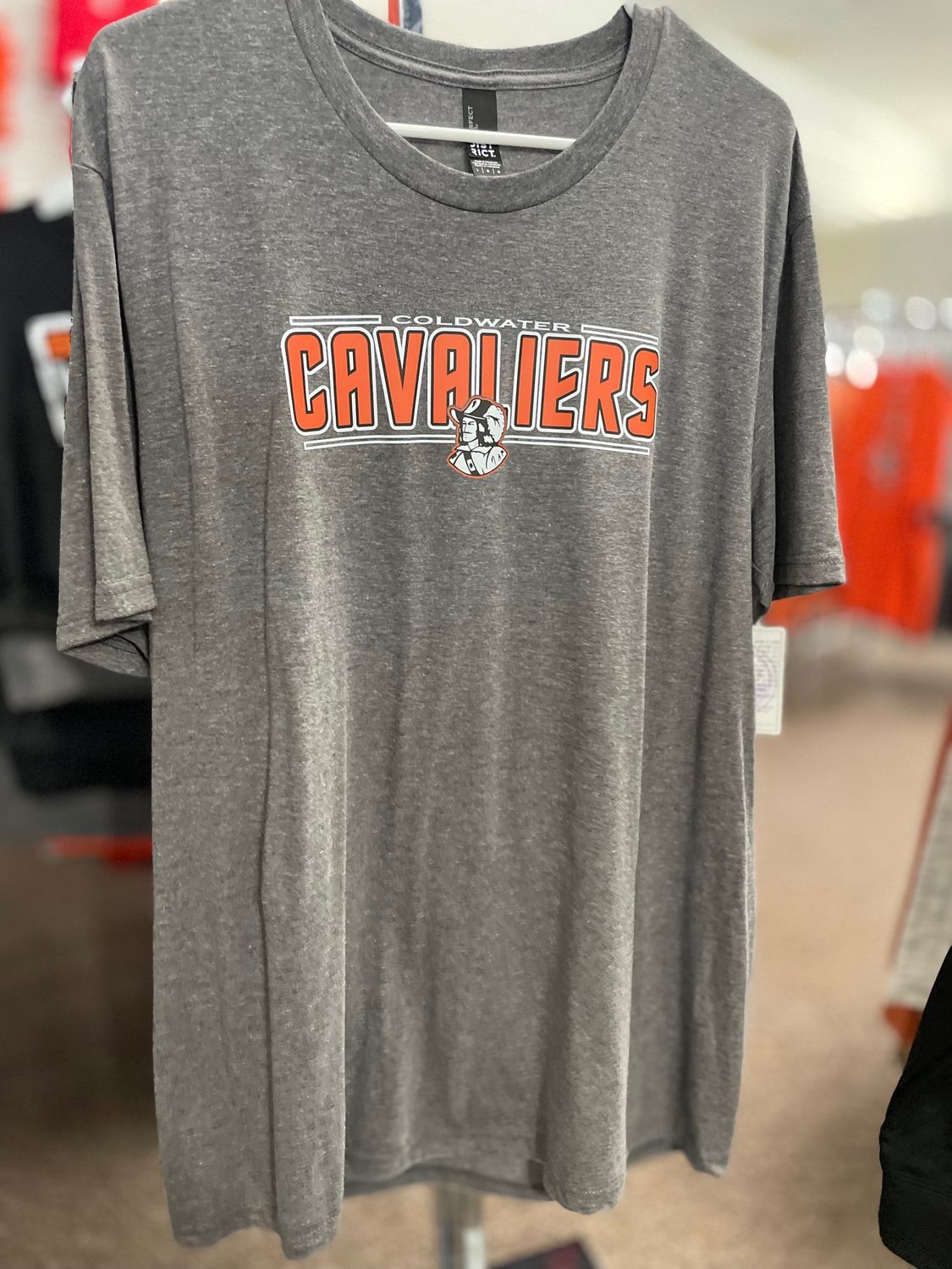 District ® Perfect Tri®Tee. DM130 Grey Frost L