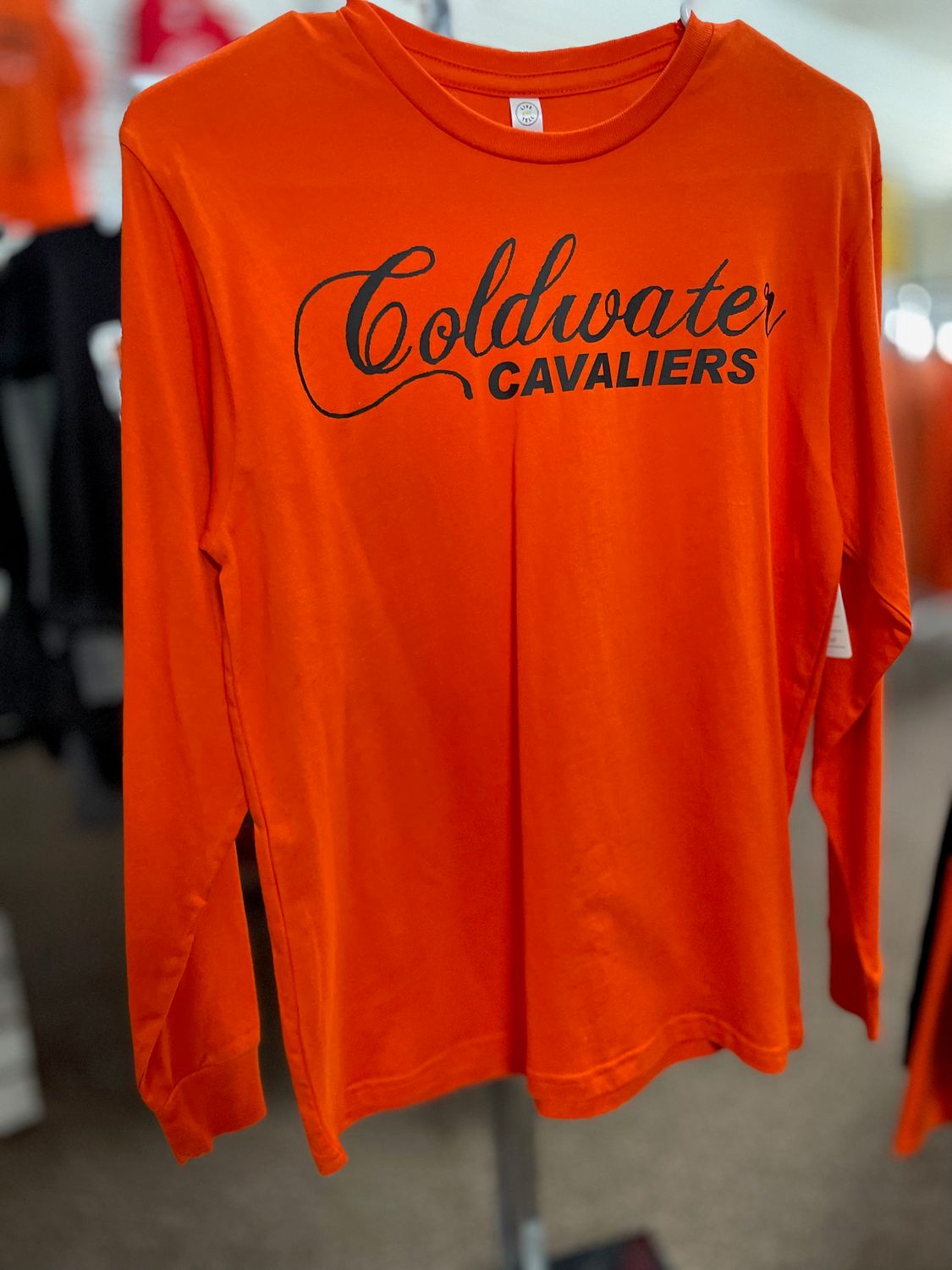 LAT Long Sleeve Shirt - Orange - Youth Large