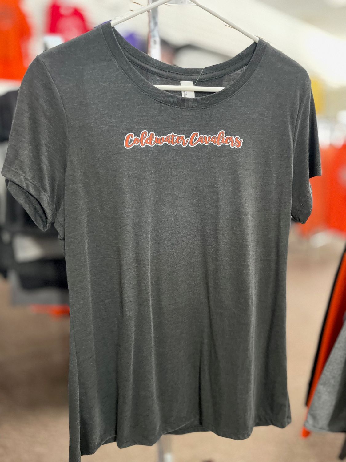 District ® Women's Perfect Tri® Tee. DM130L Black Frost L