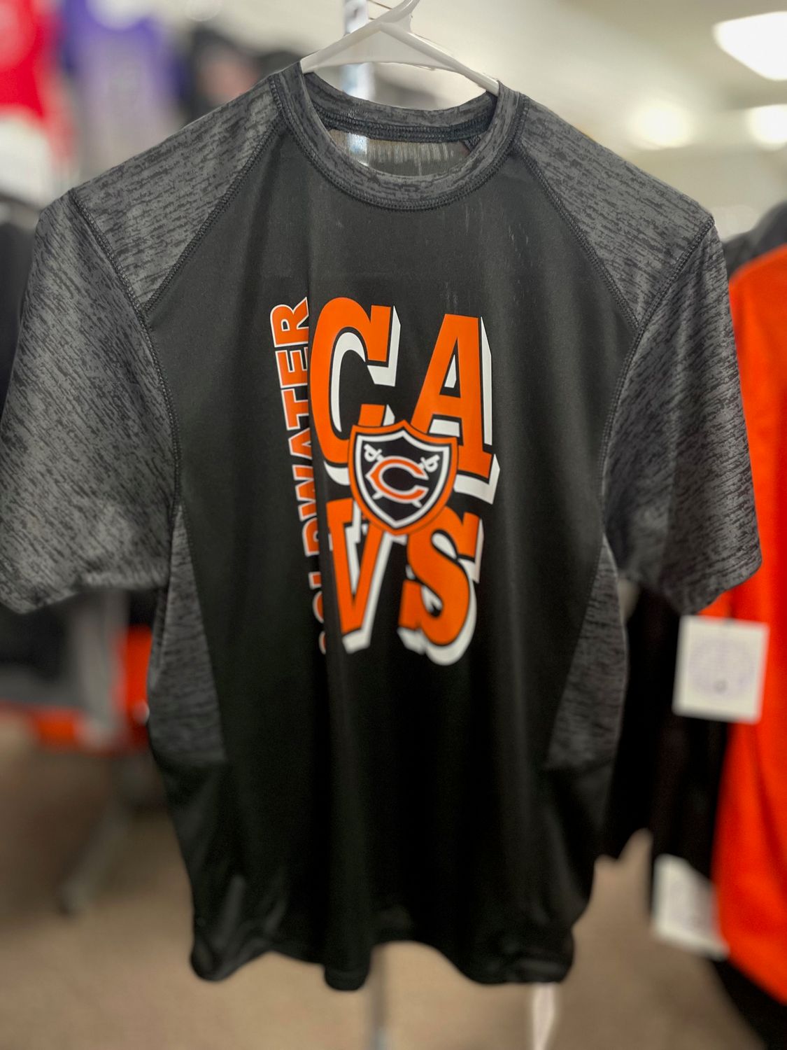 Badger Sport Tonal Blend Youth Panel Tee 217800 Black/Black Tonal Blend L