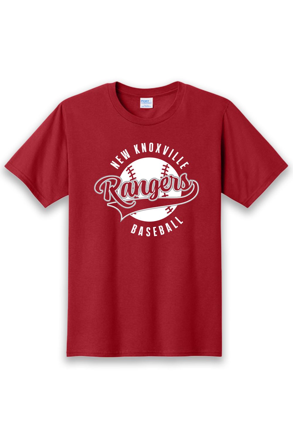 Port &amp; Co  Fan Favorite Tee - PC450 - RED- NK Spring Sports