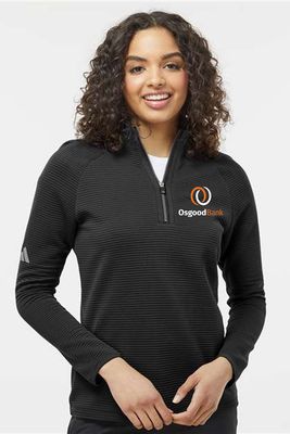 OB - Adidas Women's Spacer Quarter-Zip Pullover - A589