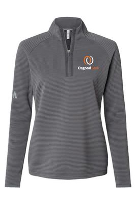 OB - Adidas Women's Spacer Quarter-Zip Pullover - A589