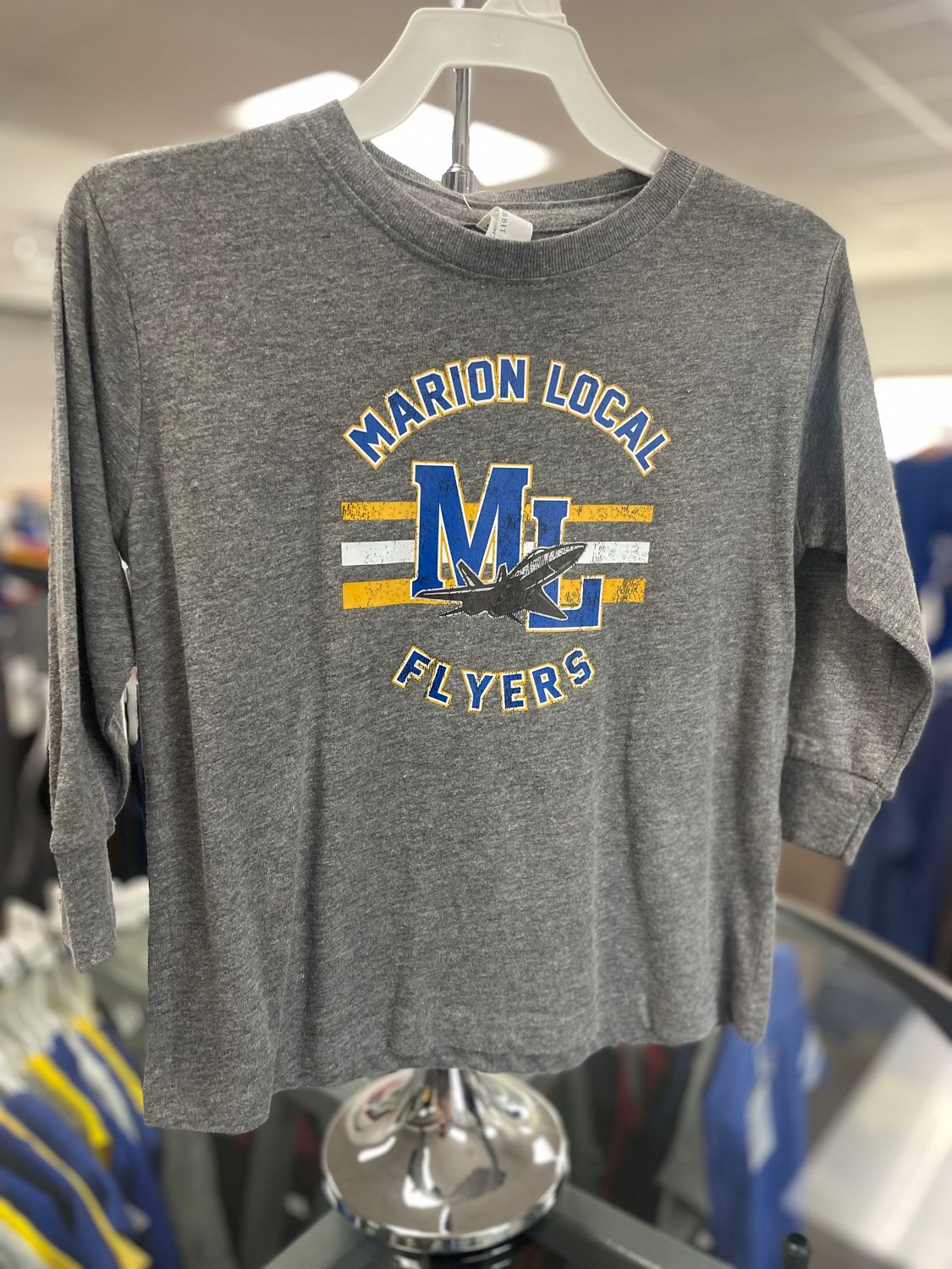 Rabbit Skins Toddler Fine Jersey Long Sleeve Tee 3302 4T Granite Heather