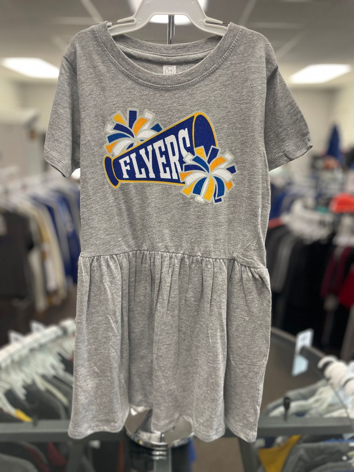 Rabbit Skins Toddler Baby Rib Dress 5323 4 Heather