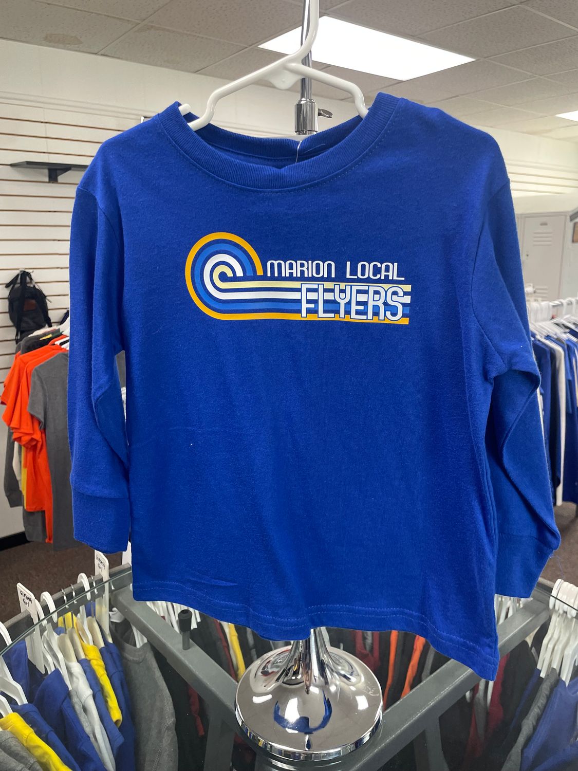 Rabbit Skins Toddler Long Sleeve Fine Jersey Tee 3302 Royal 3T