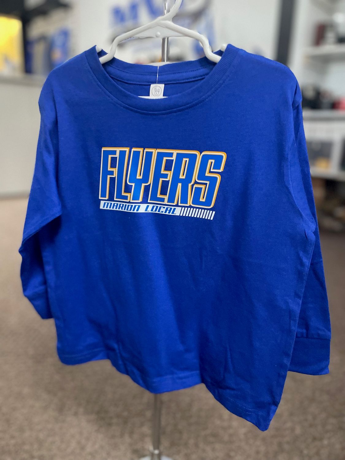 Rabbit Skins Toddler Long Sleeve Fine Jersey Tee 3302 Royal 4T