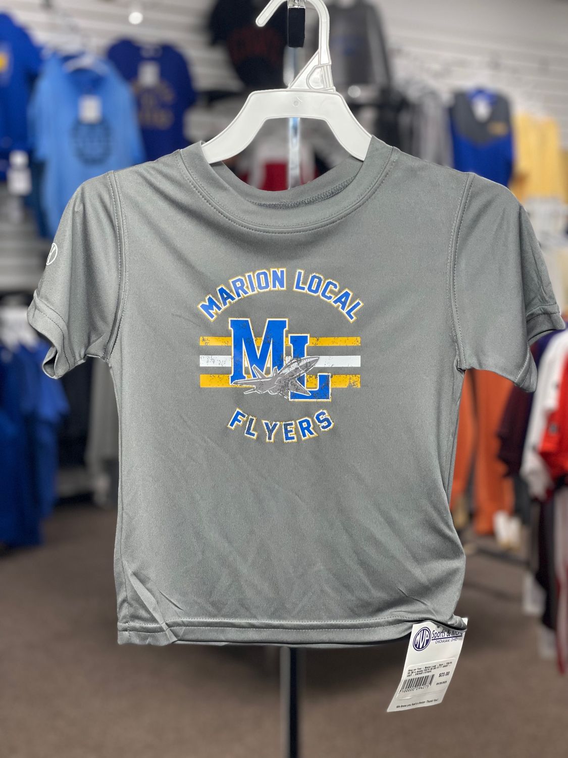 Youth Momentum Tee - Graphite -222819 - Youth XXS