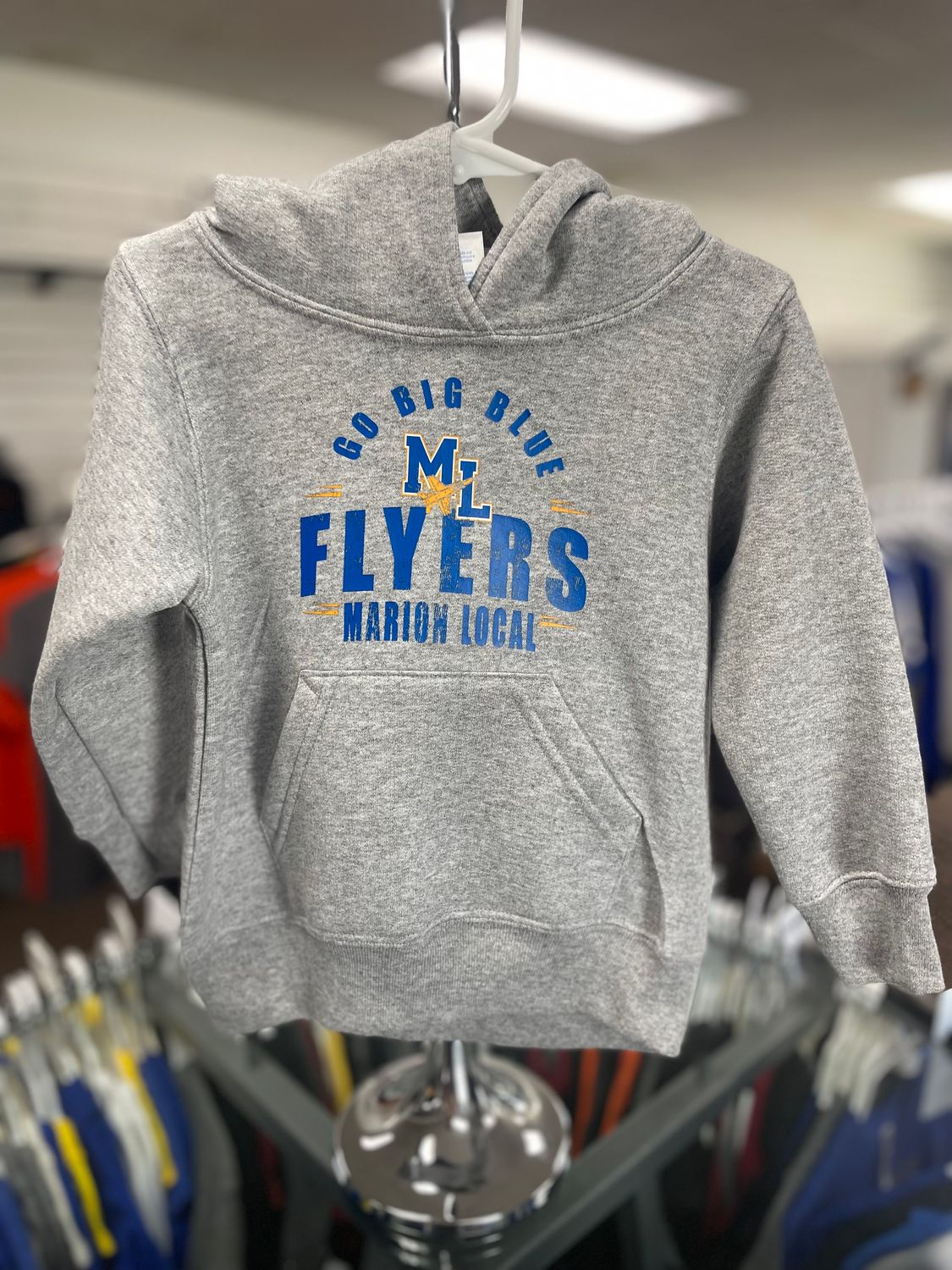 Port &amp; Company® Toddler Core Fleece Pullover Hooded Sweatshirt. CAR78TH Athletic Heather 2T