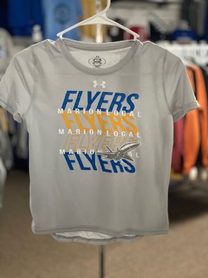 Under Armour Youth Tech Team T-Shirt - 1377487 - Silver - XS