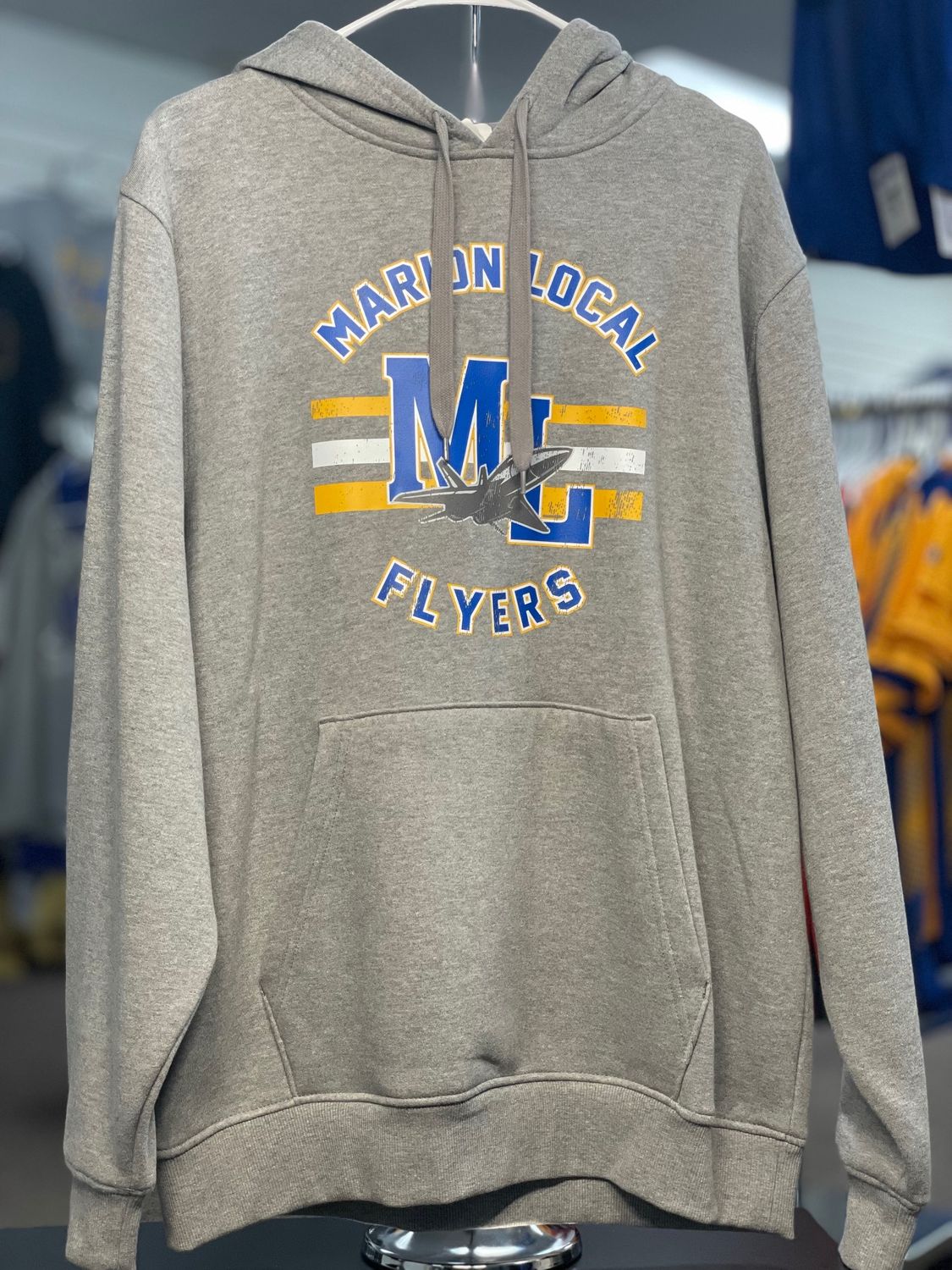 Augusta 60/40 FLEECE HOODIE 5414 CHARCOAL HEATHER L