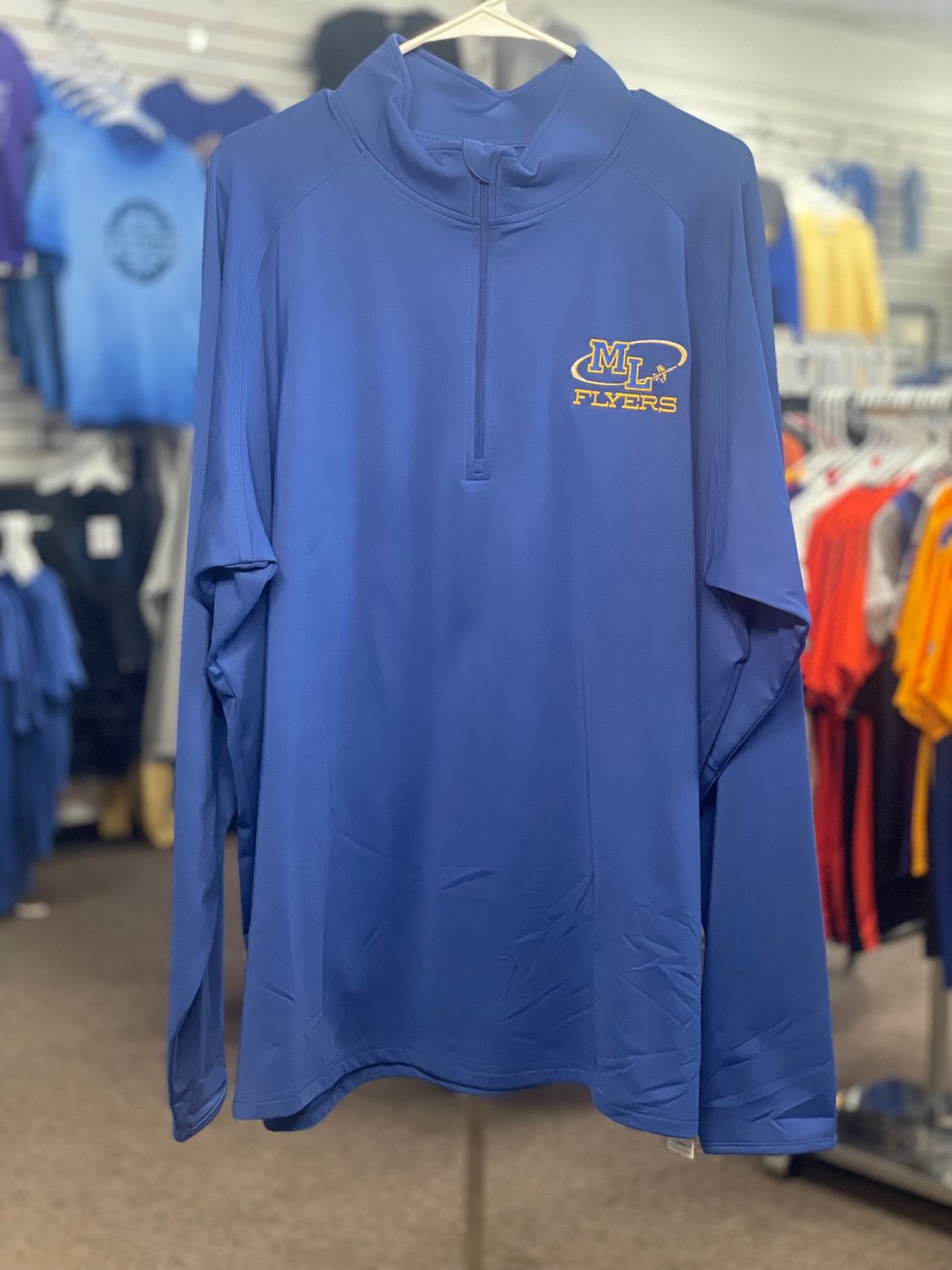 Sport-Tek® Sport-Wick® Stretch 1/4-Zip Pullover. ST850 True Royal 2XL