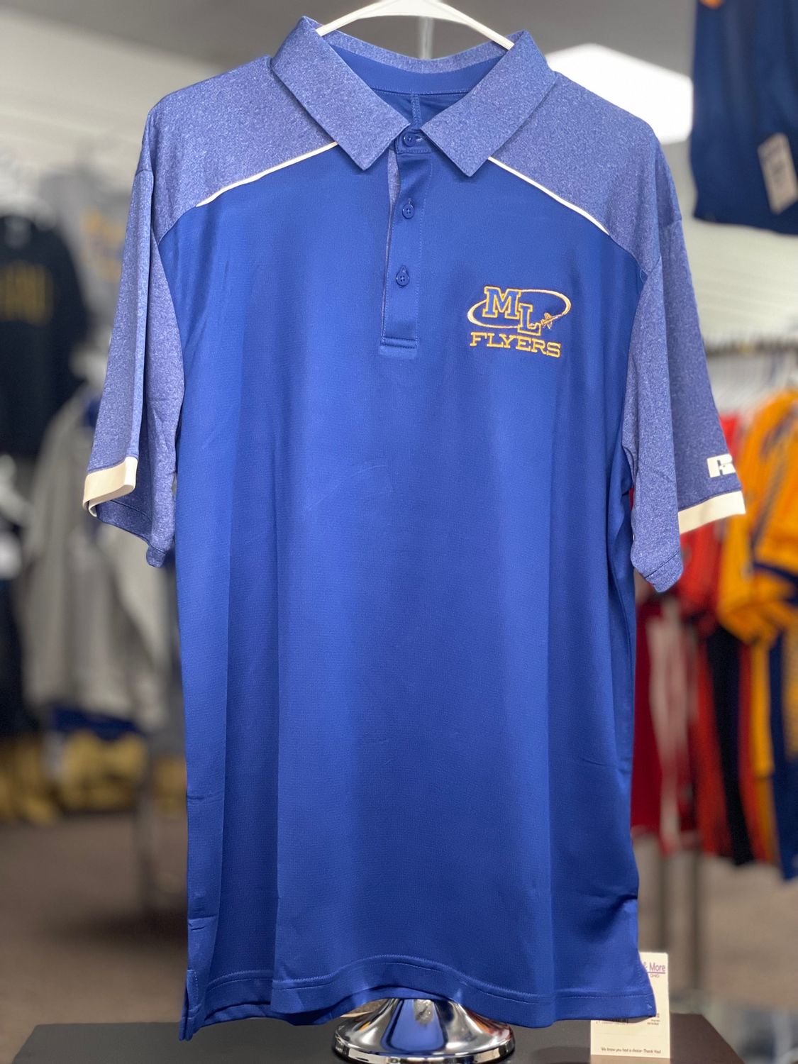 Russell Legend Polo #R20DKM  Royal LARGE