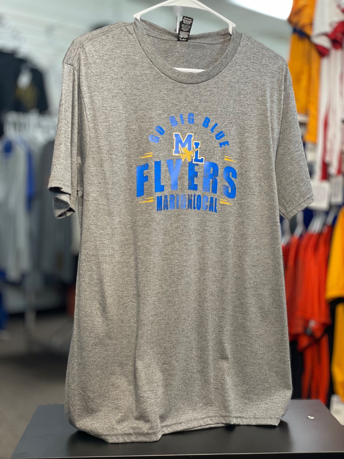 District ® Perfect Tri®Tee. DM130 Grey Frost M