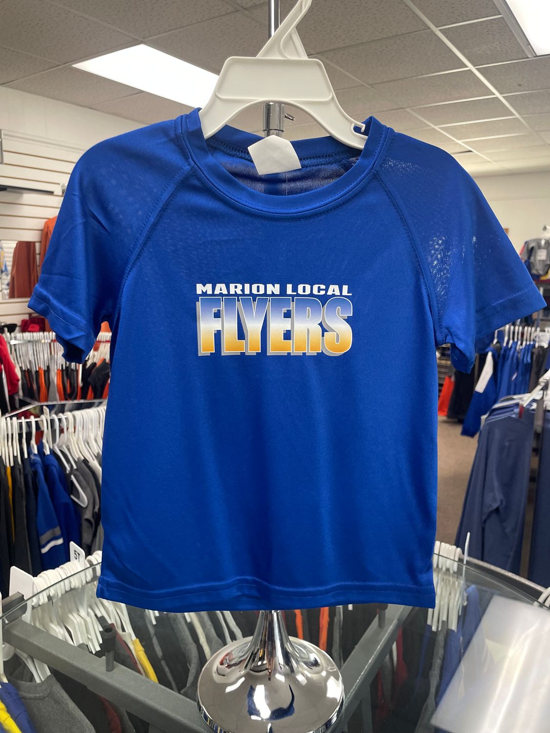 Augusta Youth  Attain Wicking Raglan Sleeve Tee 2791 ROYAL XXS