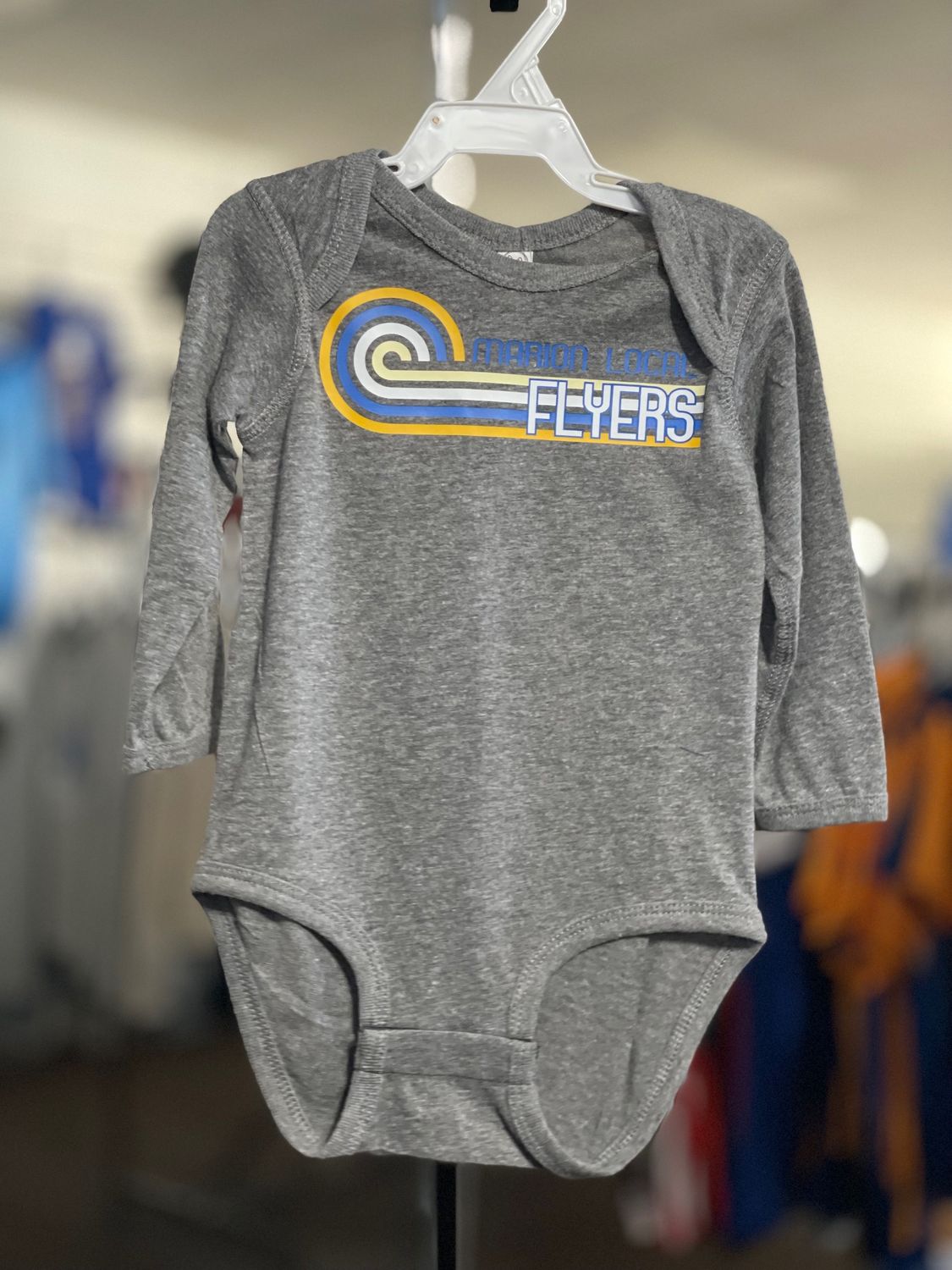 Rabbit Skins - Infant Fine Jersey Long Sleeve Bodysuit - 4421 granite heather 18M