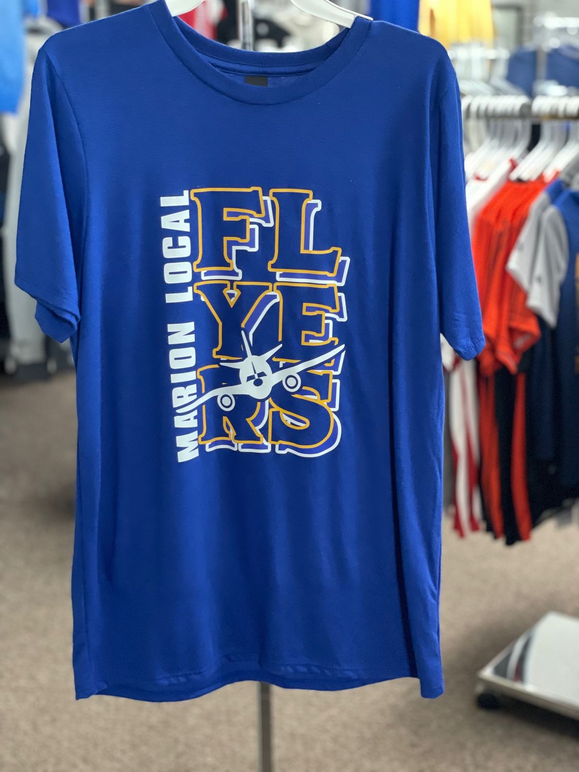 District Youth Perfect Tri Tee. DT130Y Deep Royal L