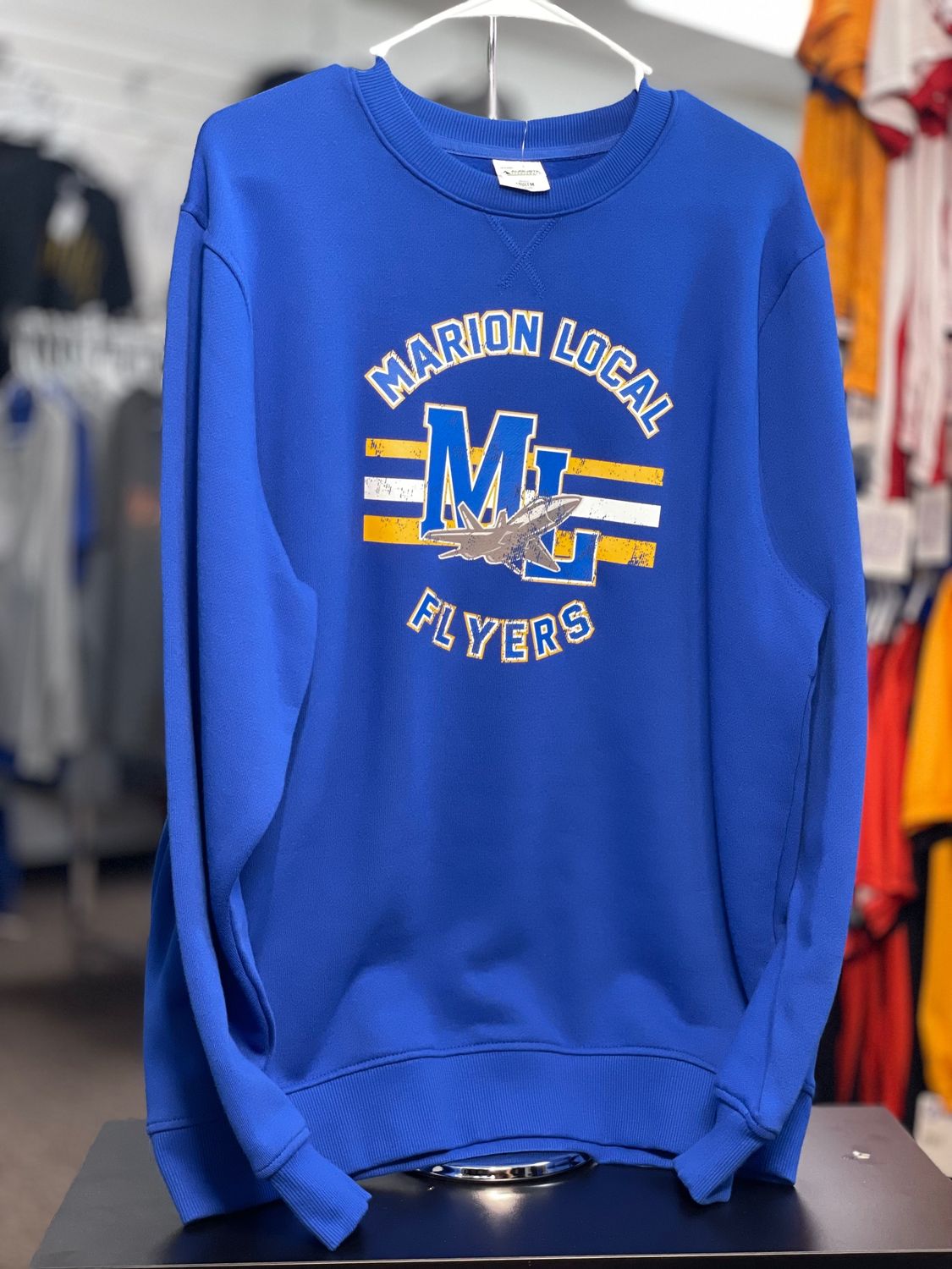 Augusta 60/40 Fleece Crewneck Sweatshirt 5416 ROYAL M