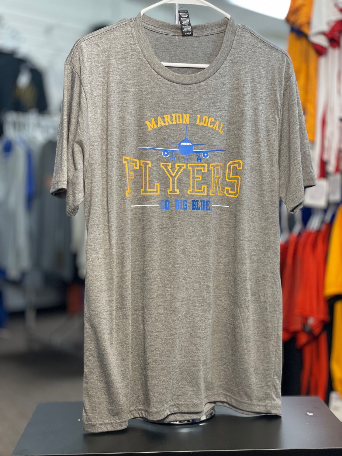 District ® Perfect Tri®Tee. DM130 Grey Frost M