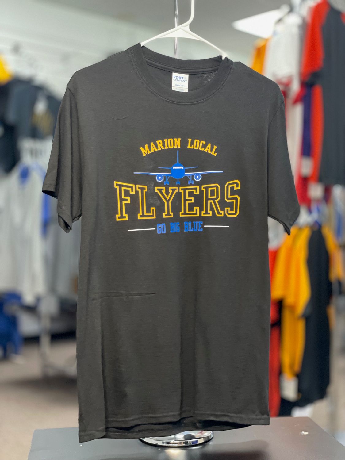 Port &amp; Company® - Core Cotton Tee. PC54 Jet Black S